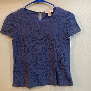 Loft by Ann Taylor lace top